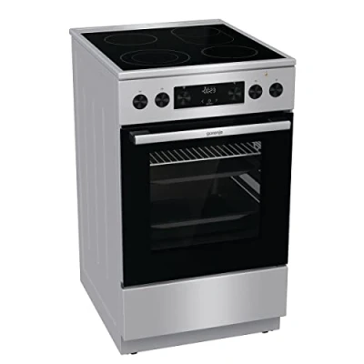 Abbildung von GORENJE Elektro Standherd &quot;GECS5C&quot;, GECS5C70XPA, mit 2 fach Teleskopauszug, Aqua Clean