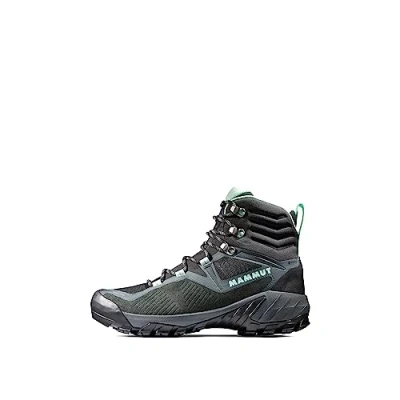 Abbildung von Mammut Sapuen HIGH GTX Hikingschuh, Damen, Größe: 41 1/3, Dark steel neo mint Schuhe