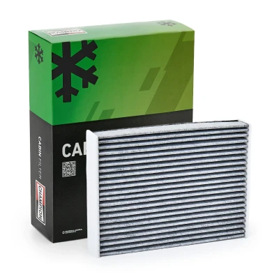Abbildung von CHAMPION CCF0490C Innenraumfilter Aktivkohlefilter 250mm 180mm 36mm DACIA: Dokker Kombi, Lodgy, Express, RENAULT: Koleos 2, Zoe