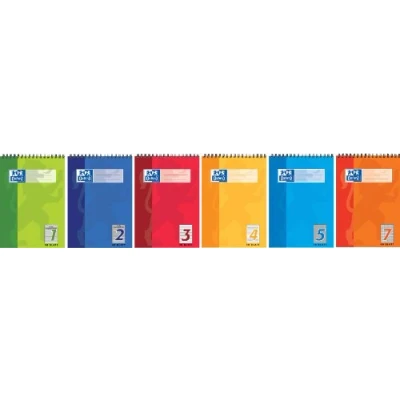 Abbildung von 10 x Oxford Schulblock Optik Paper 90 g/qm A5 3 40