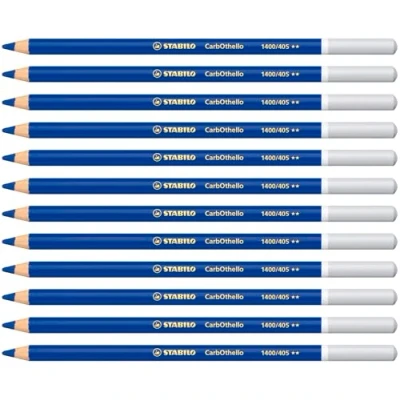 Abbildung von Pastellkreidestift STABILO CarbOthello 12er Pack ultramarinblau