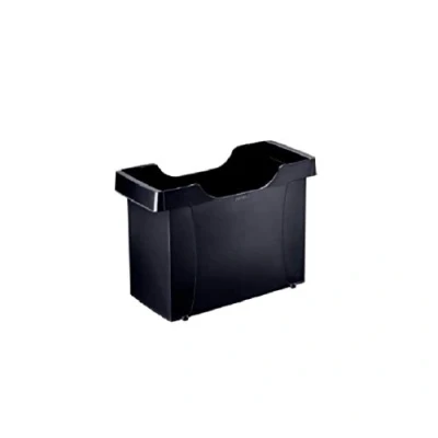 Abbildung von Leitz Hängemappenbox Uni Box A4, Für bis zu 20 gefüllte A4 Hängemappen, Schwarz, Plus Serie, 19080095