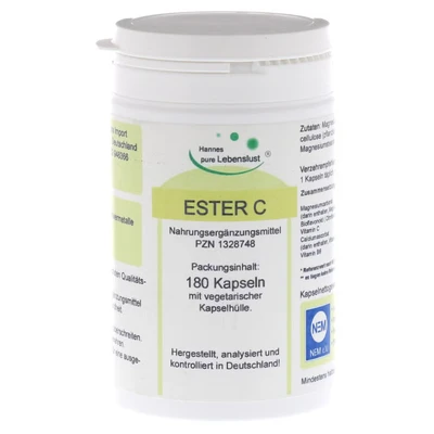 Abbildung von Ester C VEGI Kapseln 180 St