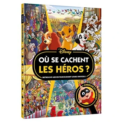 Abbildung von DISNEY CLASSIQUES Où se cachent les héros ? Cherche et trouve: Retrouve en parcourant leurs univers !