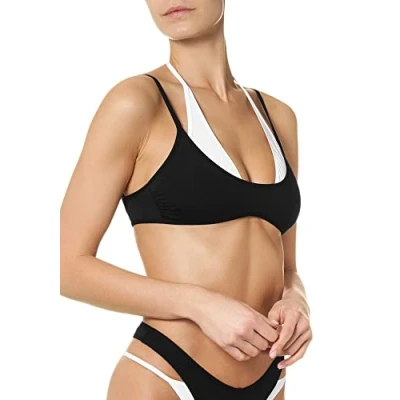 Abbildung von Goldenpoint Double LAY Bikinitop, Damen, Größe: Small, Black