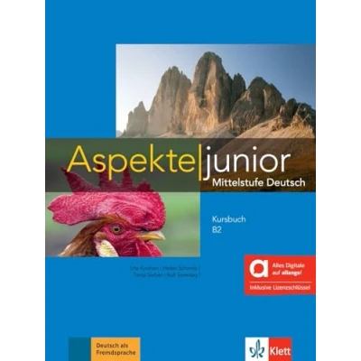 Abbildung von Aspekte junior B2 Hybride Ausgabe allango: Mittelstufe Deutsch. Kursbuch mit Audios inklusive Lizenzschlüssel allango (24 Monate) (Aspekte junior: Deutsch)