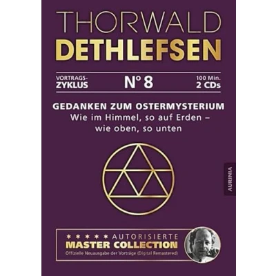 Abbildung von Gedanken zum Ostermysterium wie im Himmel, so auf Erden, oben, unten: Vortrag 8: Autorisierte Master Collection. Lesung