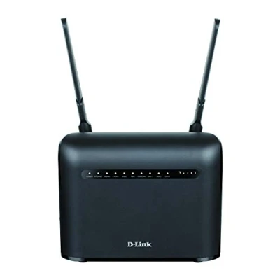Abbildung von D Link DWR 953V2 LTE Cat4 Wi Fi AC1200 Router (4G Download bis zu 150 Mbps, Fi, 4 x Gigabit Port, Internet externe Antennen, Für alle Netze freigeschaltet)