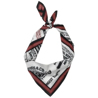 Abbildung von Levi&#039;s Unisex Dollar Bandana, Sky Blue, UN