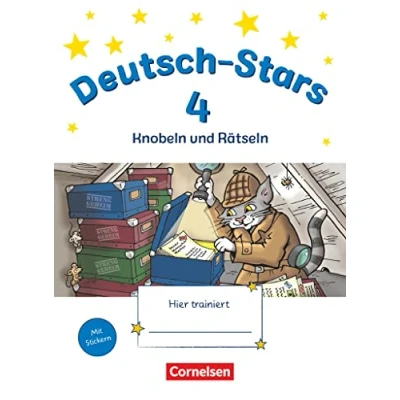 Abbildung von Deutsch Stars Allgemeine Ausgabe 4. Schuljahr: Knobeln und Rätseln Übungsheft Mit Lösungen