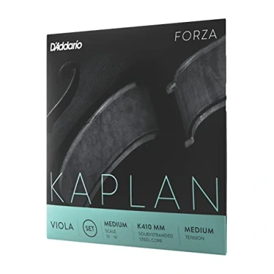 Abbildung von D&#039;Addario Kaplan Forza Viola Saiten Vollständiger Satz K410 MM Violasaiten Mittlere Skala, Spannung