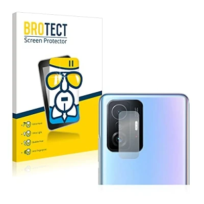 Abbildung von BROTECT Schutzglas für Xiaomi 11T Pro (NUR Kameraschutz) Schutzfolie Panzer Folie Glas [Extrem Kratzfest 9H, Anti Fingerprint, Ultra Transparent]