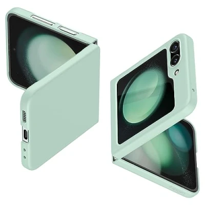 Abbildung von Spigen Air Skin Hülle Kompatibel mit Samsung Galaxy Z Flip 5 Apple Mint