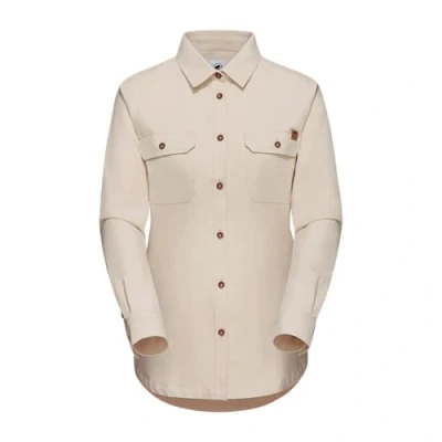 Abbildung von Mammut Tamaro Undyed Longsleeve Shirt Women Light Brown M
