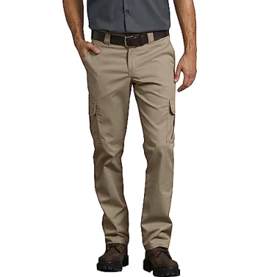 Abbildung von Dickies, Herren, Dickies Mechanical Stretch Cargohose, enge Passform, WÜSTENSAND, 38W / 34L