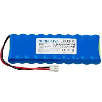 Abbildung von Ersatzakku Geeignet für Rollladensteuerung 12V/2500mAh Dachfenster, Rolladen, Roto ZEL 12V/2,1 Ah WDT S RT2 SF G2/G3/G4
