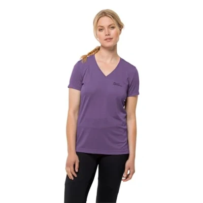 Abbildung von Jack Wolfskin Crosstrail T Tshirt basic, Damen, Größe: XS, Ultraviolet