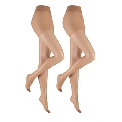 Abbildung von Hudson Lafina 15 2PACK Strumpfhose makeup, Damen, Größe: 38 40, Make up