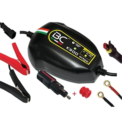 Abbildung von BC Battery 700BCK9EDGE Controller K900 EDGE, Intelligentes Batterieladegerät und Erhaltungsladegerät für BMW Motorräder mit CAN Bus System, alle 6V/12V Blei Säure Batterien, 1 Amp