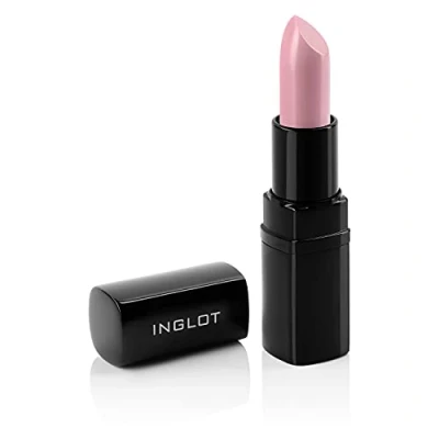 Abbildung von Inglot LipSatin Lipstick, deckt Hervorragend ab, Macht die Lippen Geschmeidig, Gut Genährt und Regeneriert, Feuchtigkeitsspendender Lippenstift, Perfektes Make up, Vegan, 4.5 gr : 316