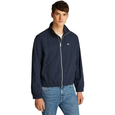 Abbildung von Tommy Jeans Plus Allwetterjacke TJM ESSENTIAL JACKET EXT in Großen Größen, Logostickerei, Eingriffstaschen