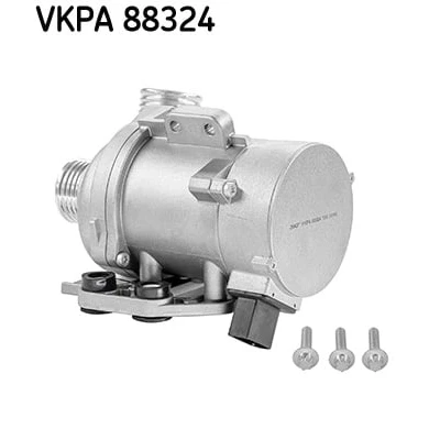 Abbildung von SKF VKPA 88324 Wasserpumpe Kunststoff mit Gehäuse BMW: 5 Limousine, Touring, 7