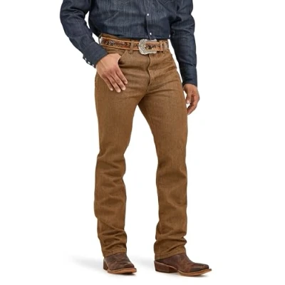 Abbildung von Wrangler Herren Cowboy slim fit jeanÂ De Ajuste Delgado Corte Vaquero jeans, Schwarzer Whiskey, 34W / 32L EU