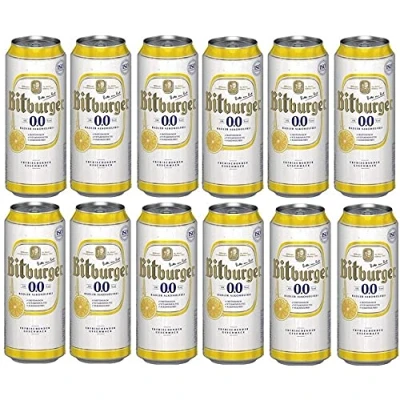 Abbildung von 12 Dosen Bitburger Radler Alkoholfrei a 0,5 L 0% vol. inc. EINWEG Pfand