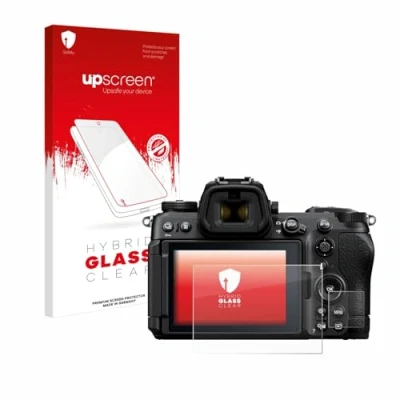 Abbildung von upscreen Schutzglas für Nikon Z6 III Schutzfolie, Glas Folie [Klar, 9H Panzerschutz, Anti Fingerprint]