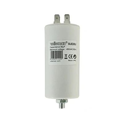 Abbildung von VS ELECTRONIC 146060 MKP Anlaufkondensator, 30µF, 450 V SUE30U