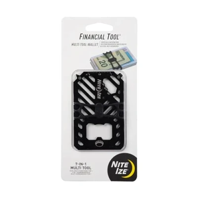 Abbildung von Nite IZE Schluesselanhaenger NI FMT2 01 R7 Financial Wallet Schwarz 1St. Einheitsgröße