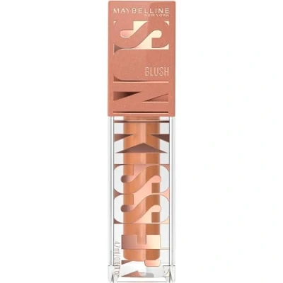 Abbildung von Maybelline New York Flüssiges Rouge zum Aufhellen Rouge, Highlighter und Bronzer Gute Mine Bräunung Glowy Make up SUNKISSER Farbton Midnight Shimmer 4,7 ml