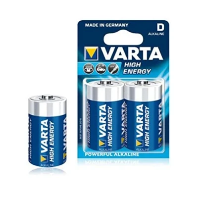 Abbildung von Varta Batterie HIGH ENERGY Mono (2 er Blister R20)