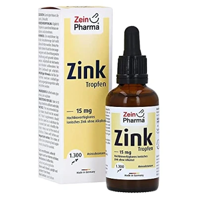 Abbildung von Zink Tropfen 15mg 50 ml