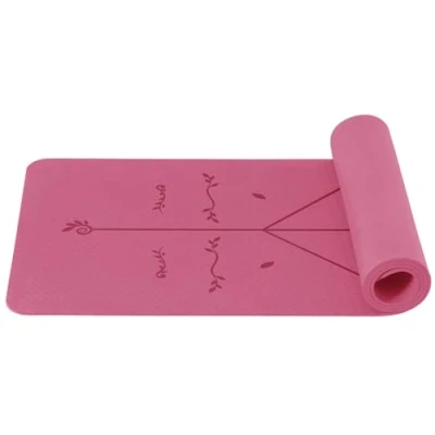 Abbildung von Good Nite Yoga Matten 6mm Yogamatte Gymnastikmatte TPE Sportmatte Rutschfest Fitnessmatte Trainingsmatte Pilates Matte für Training 183 x 61 0.6 cm