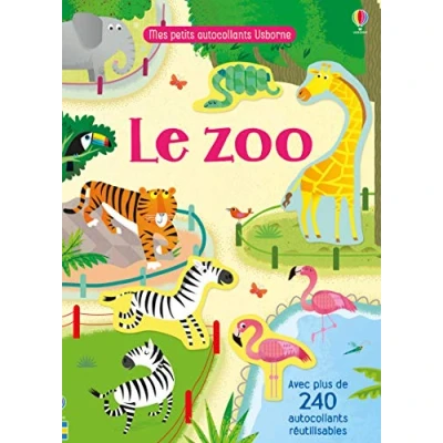 Abbildung von Le zoo Mes petits autocollants Usborne Dès 3 ans: Avec plus de 240 réutilisables