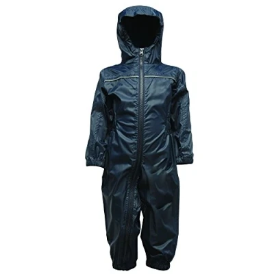 Abbildung von Regatta Unisex Kinder Kinderpaddel Regenanzug, Navy, 5 6 Jahre