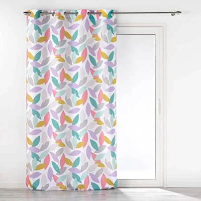 Abbildung von Douceur d&#039;Intérieur Ösenvorhang Fantasia, 140 x 260 cm, Polyester, Bedruckt