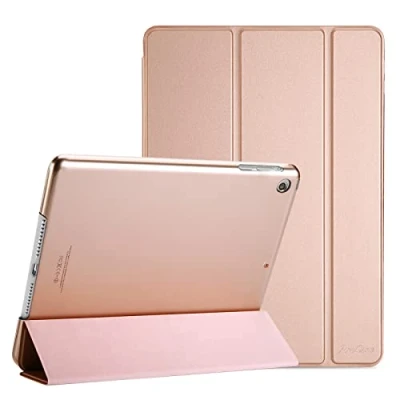 Abbildung von ProCase iPad Mini 1 Hülle, 2 3 Hülle Ultra Slim Leichter Standcase mit Translucent Frosted Back Smart Cover für 7.9&quot; Apple Mini, 2, (Alte Model) Rosagold