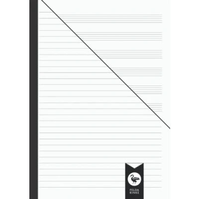 Abbildung von Cahier Musique A4 Pages Portées et Lignes: 110 55 Feuilles
