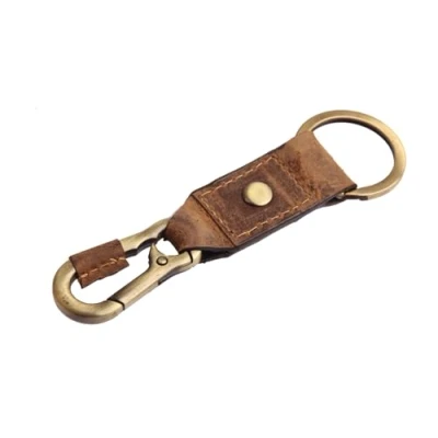 Abbildung von Greenburry Vintage Schlüsselkarabiner Leder