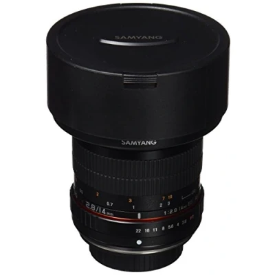 Abbildung von Samyang 14mm F2.8 Objektiv für Anschluss Olympus 4/3