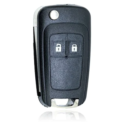 Abbildung von 2 Tasten Schluessel Gehaeuse Klappschluessel Fernbedienung Autoschluessel für Opel Vauxhall Buick Astra Insignia Vectra Chevrolet Cruze Aveo Spark Captiva Orlando