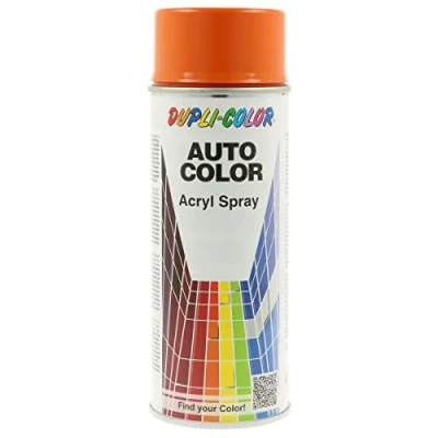 Abbildung von DUPLI COLOR 538070 Fahrzeug Kombinationslack Spraydose orange AQUA ECO+ RAL 9010 reinweiß matt 350 ml 400