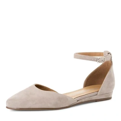 Abbildung von Tamaris Riemchenballerina, Damen, Größe: 41, Taupe Schuhe
