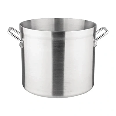 Abbildung von Vogue Kochtopf, tief, 15,1 l, 251 x 285 mm, Aluminium Kochtopf/Saucenpfanne