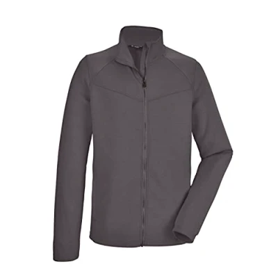 Abbildung von killtec Herren Stretchjacke mit Stehkragen/Fleecejacke KOS 72 MN FLX JCKT, anthrazit, S, 39137 000