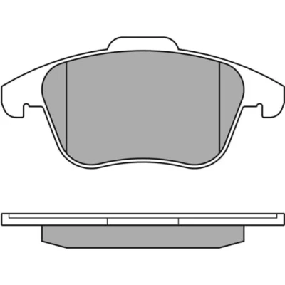 Abbildung von MEYLE 025 245 5719 Bremsbelagsatz ORIGINAL Quality Vorderachse exkl. Verschleißwarnkontakt mit Anti Quietsch Blech CITROËN: C4 Picasso 1