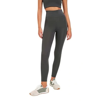 Abbildung von Trendyol Damen Roller Sportstrumpfn Yoga Pants Casual, Geräuchert, L