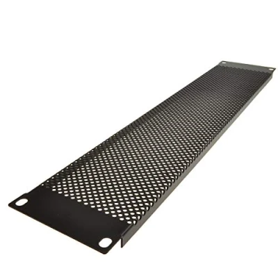Abbildung von Mesh Vented 2U Blanking Platte Für 19 inch Rack Montiert Daten Schrank [2U]